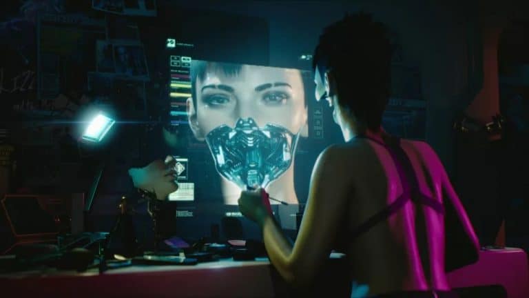 screen cyberpunk 2077 character creation