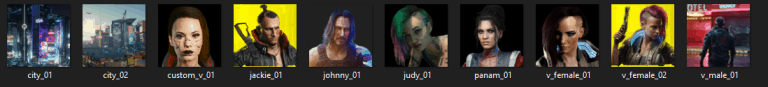 Custom icons for Cyberpunk2077 - Cyberpunk 2077 Mod