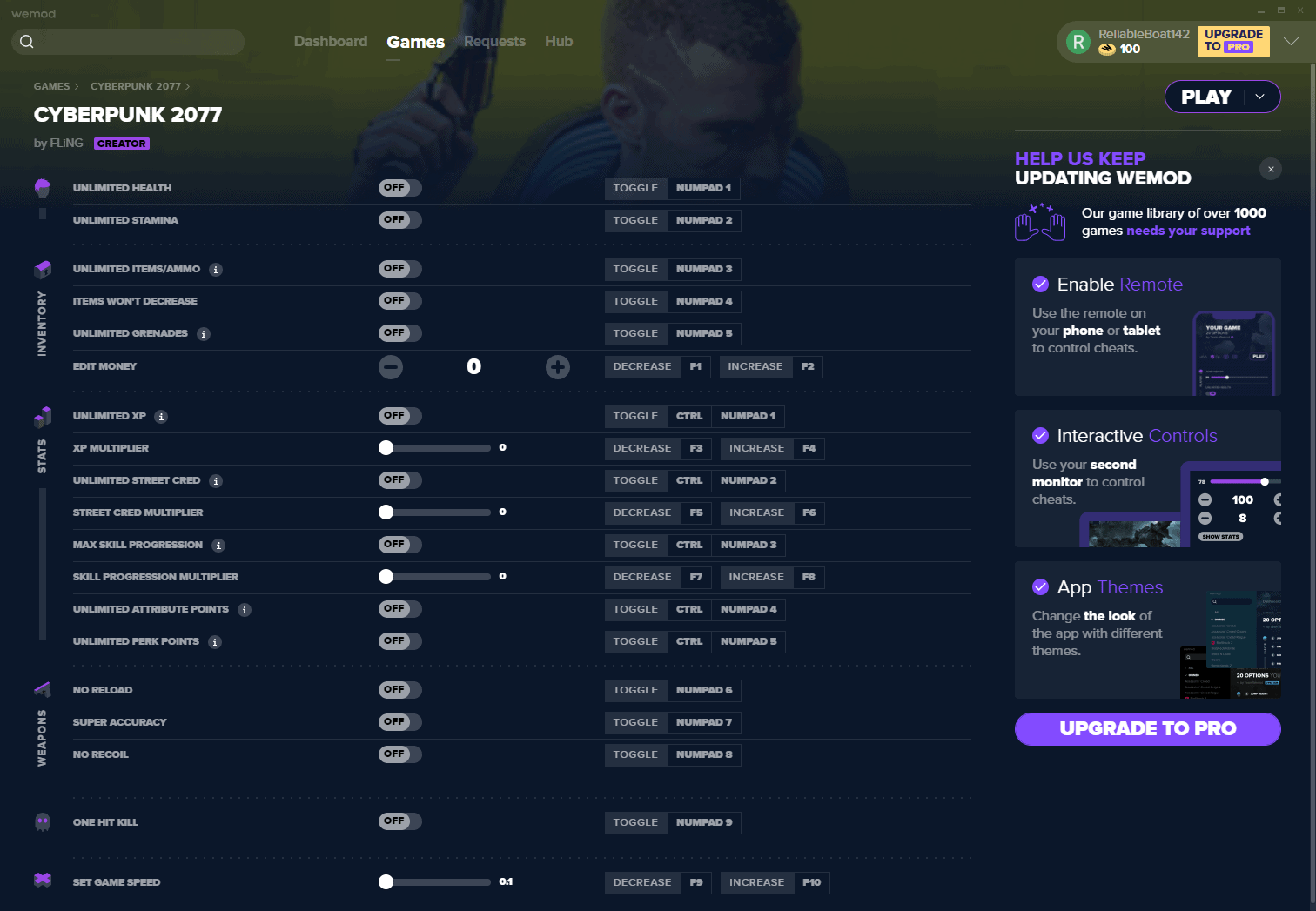 Cyberpunk cheat menu фото 2