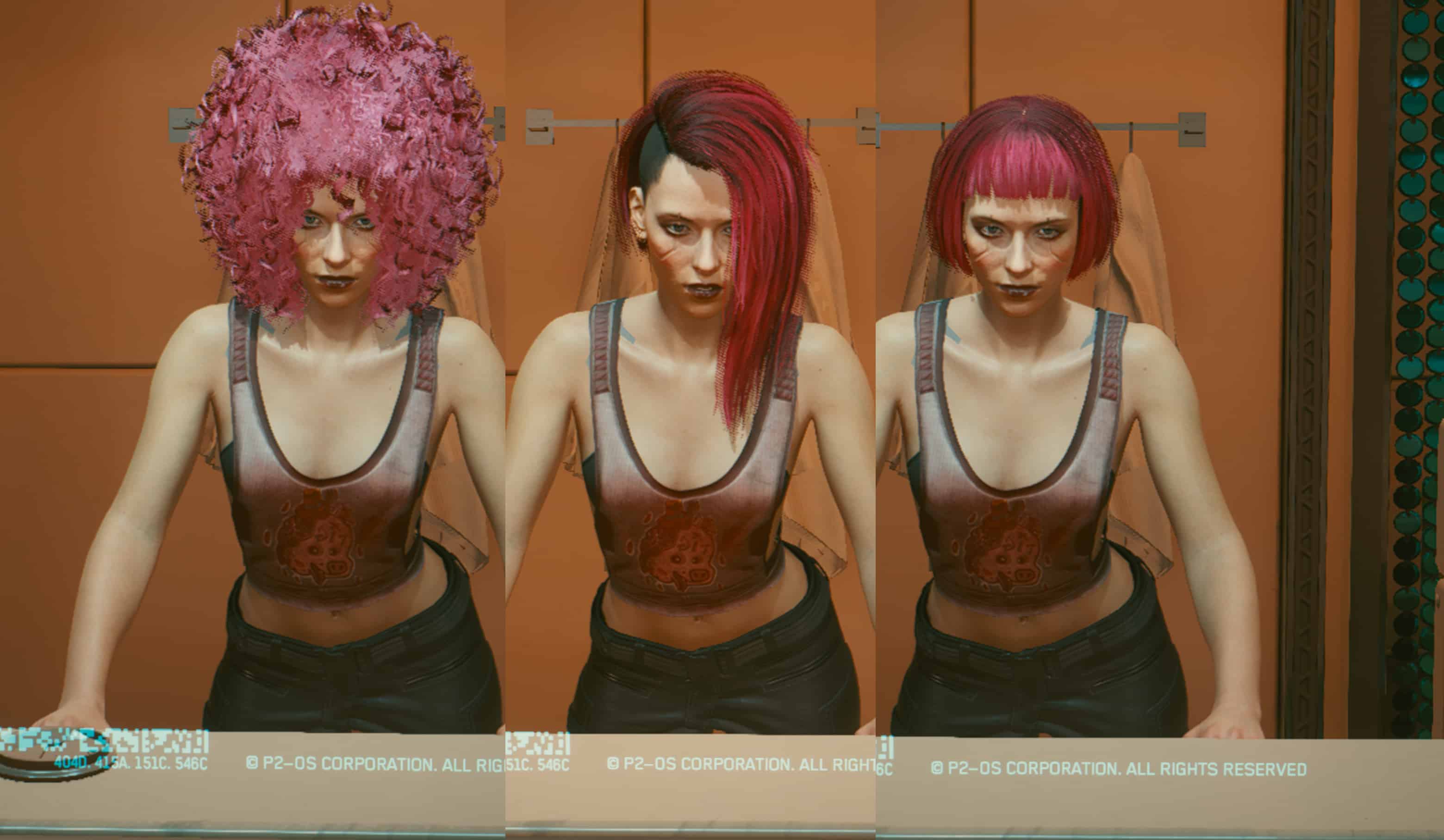 In-Game Haircuts - Cyberpunk 2077 Mod