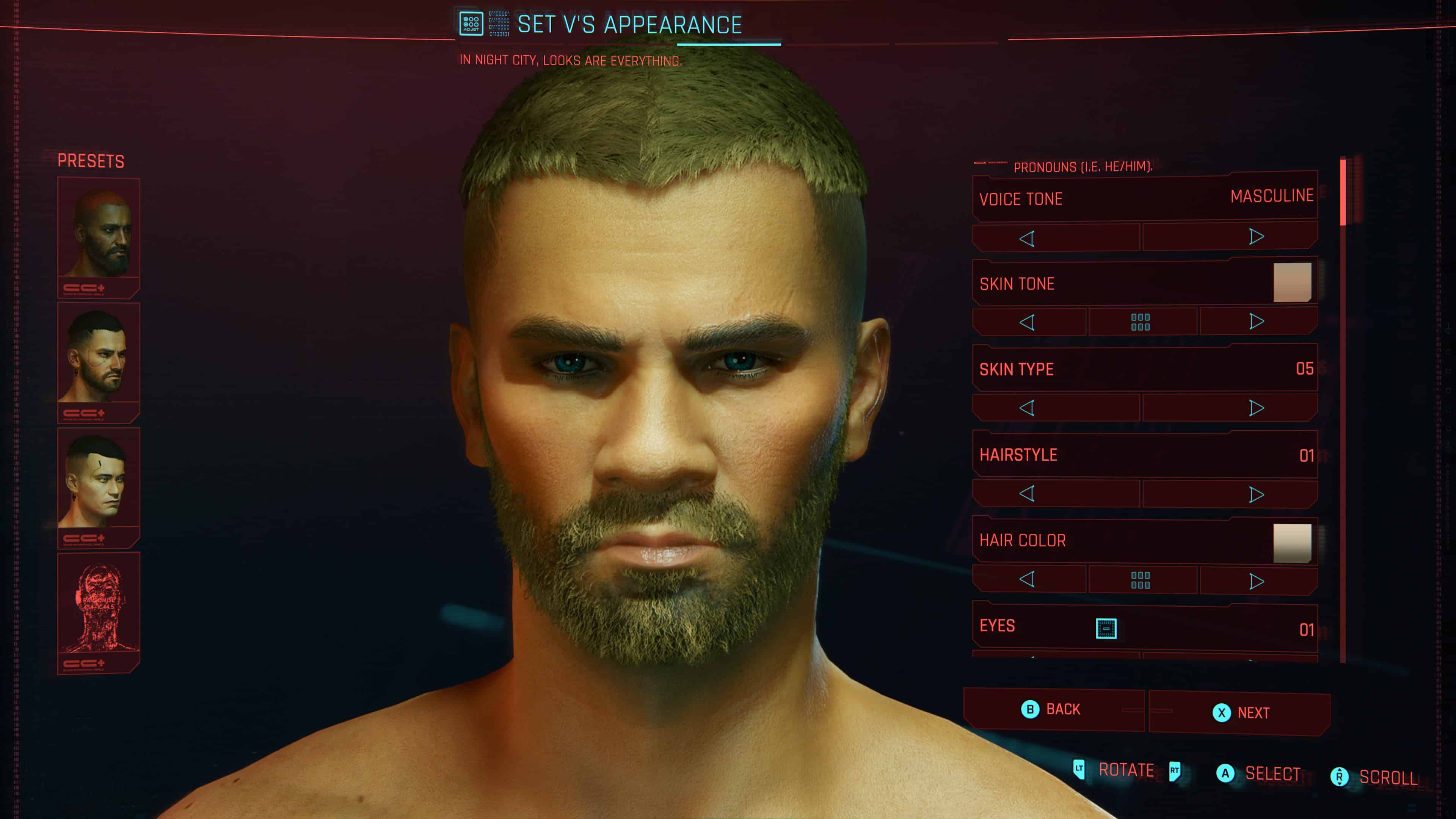 Character preset cyberpunk фото 104