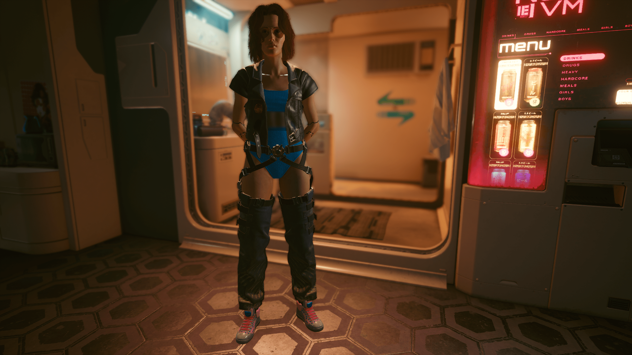 особые наборы одежды cyberpunk фото 25