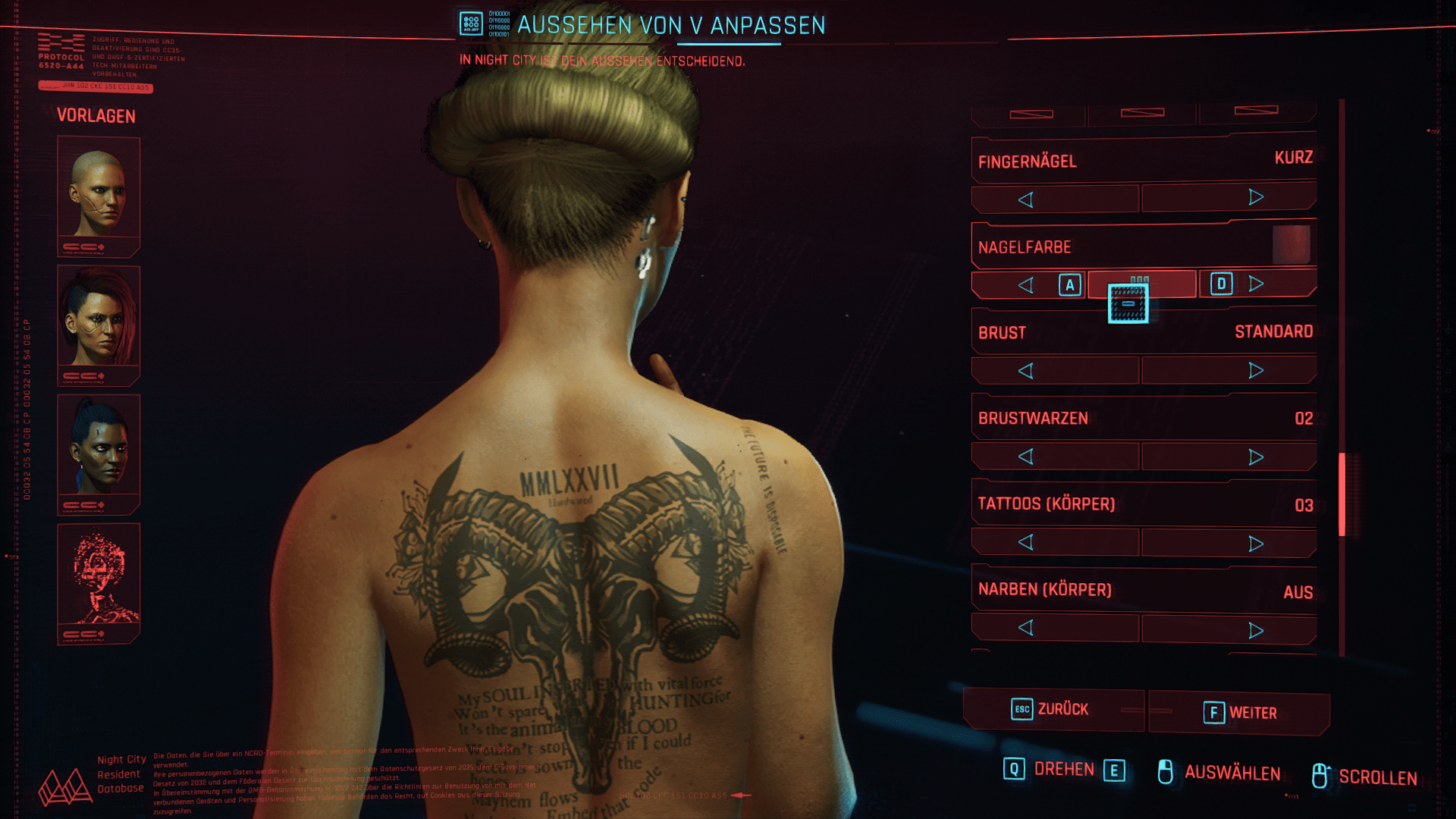 Cyberpunk tattoo mod фото 103