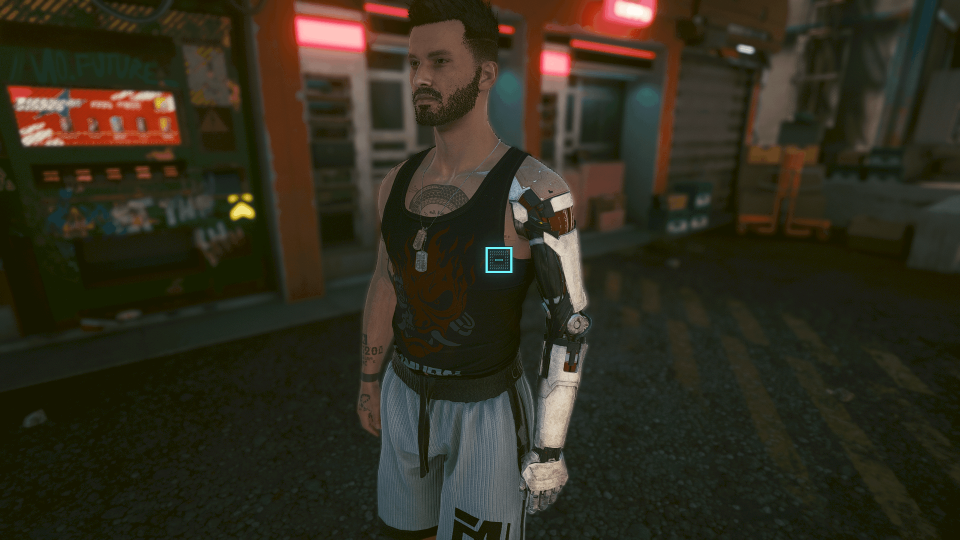 Cyberpunk tattoo mod фото 89