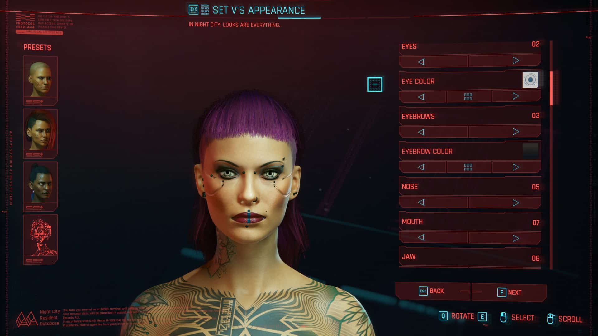 Cyberpunk character creation фото 90