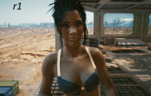 New lipstick colors for Panam - Cyberpunk 2077 Mod