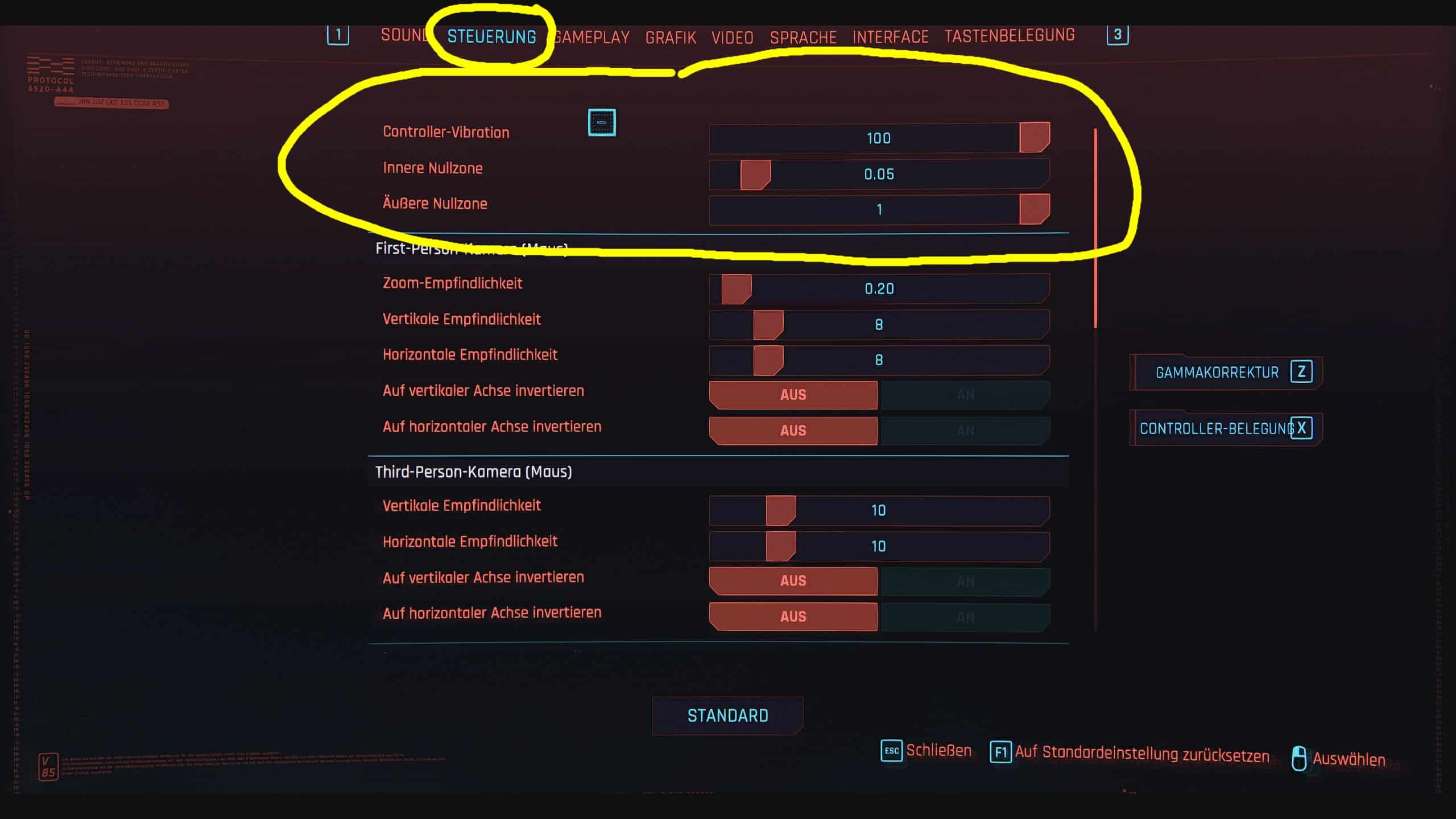 Cyberpunk settings menu фото 75