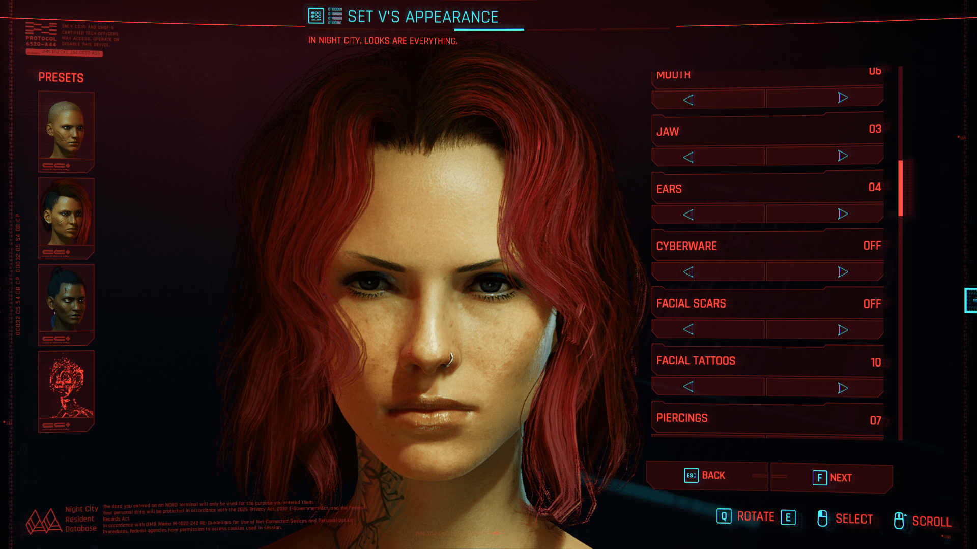 Cyberpunk character creation фото 8