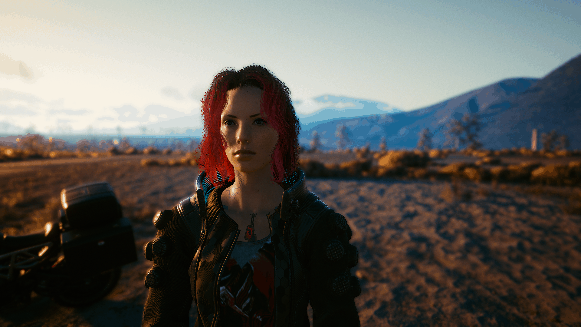 Scarlett Johansson - Black Widow Preset - Cyberpunk 2077 Mod