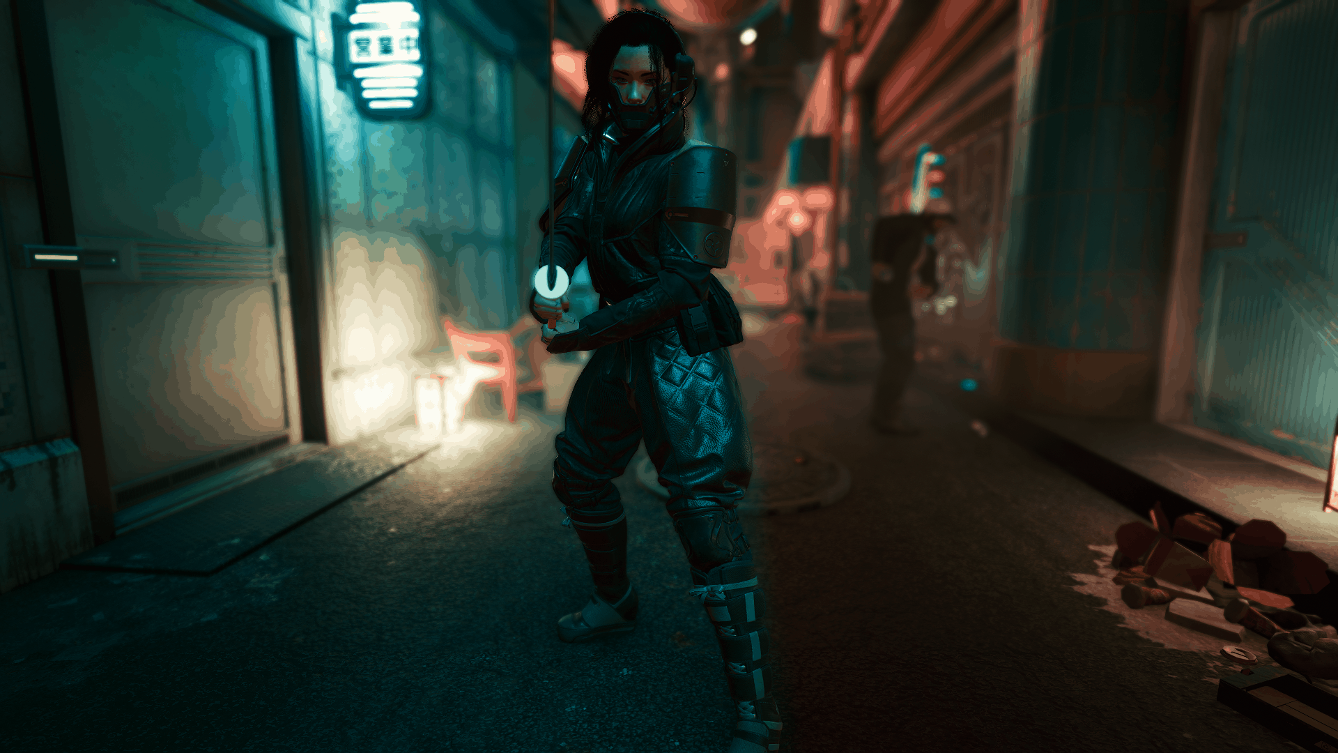 Cyberpunk street samurai фото 5