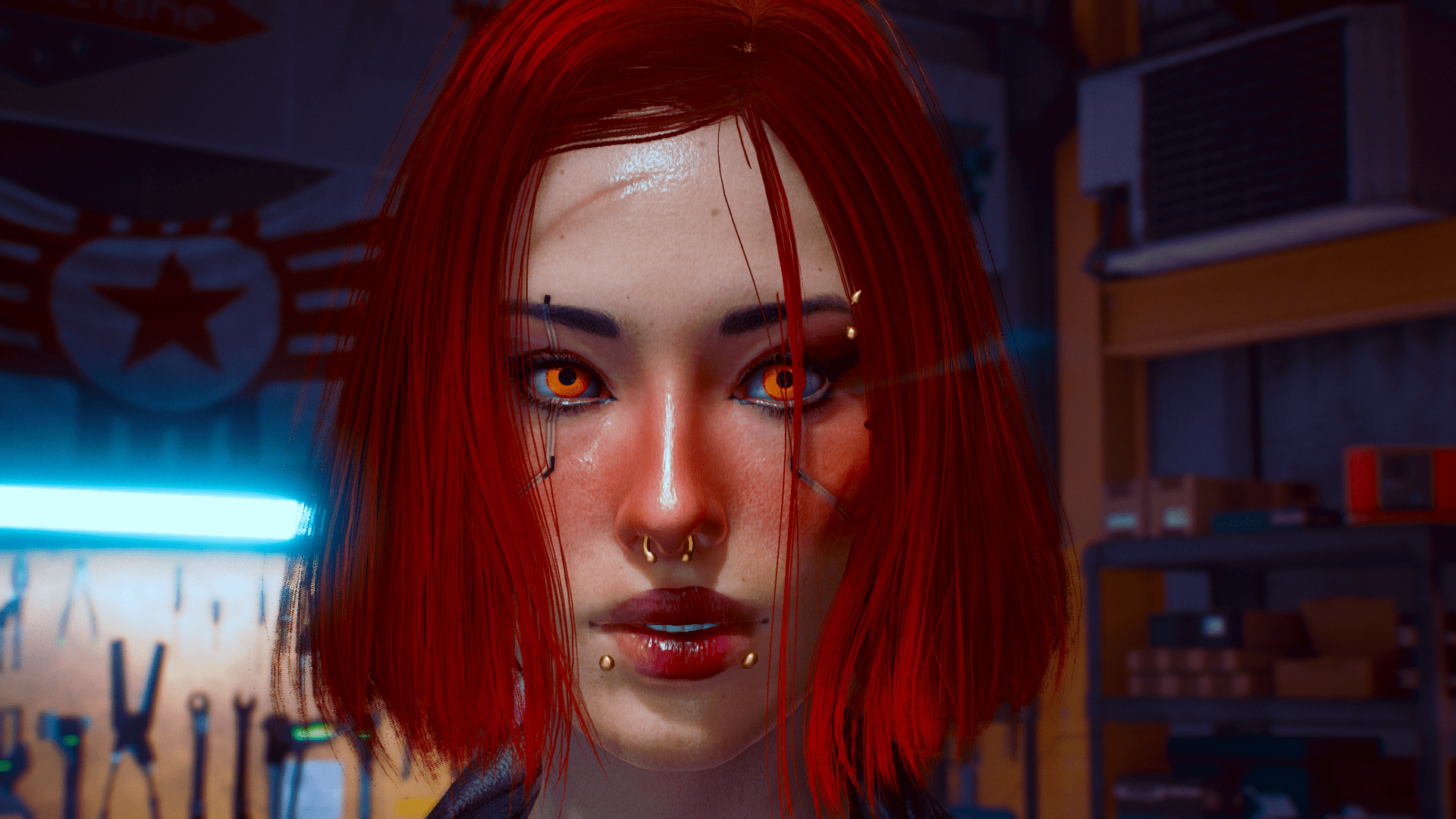 Cyberpunk mods лица фото 20