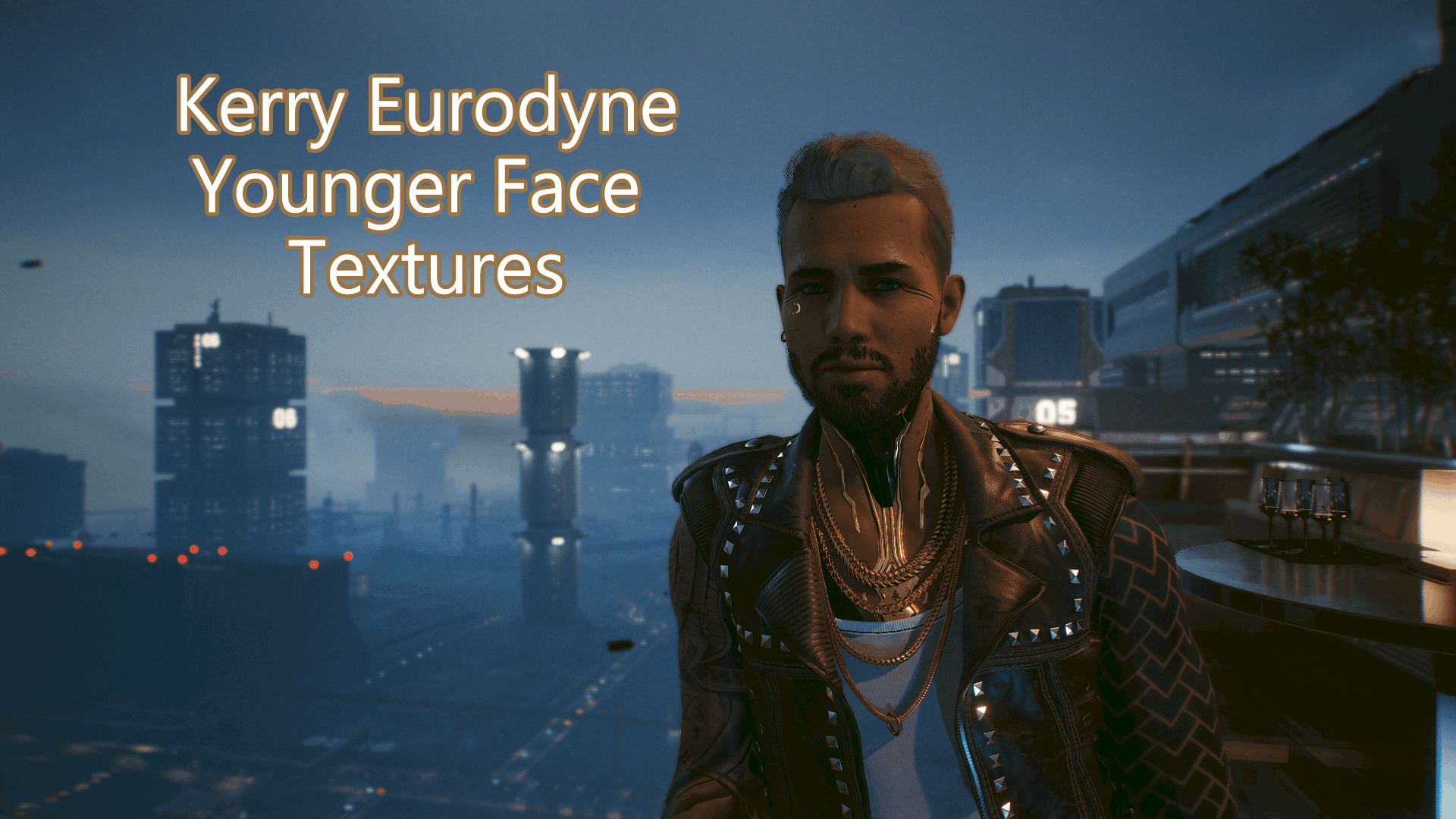 Younger Kerry Eurodyne Textures - Cyberpunk 2077 Mod