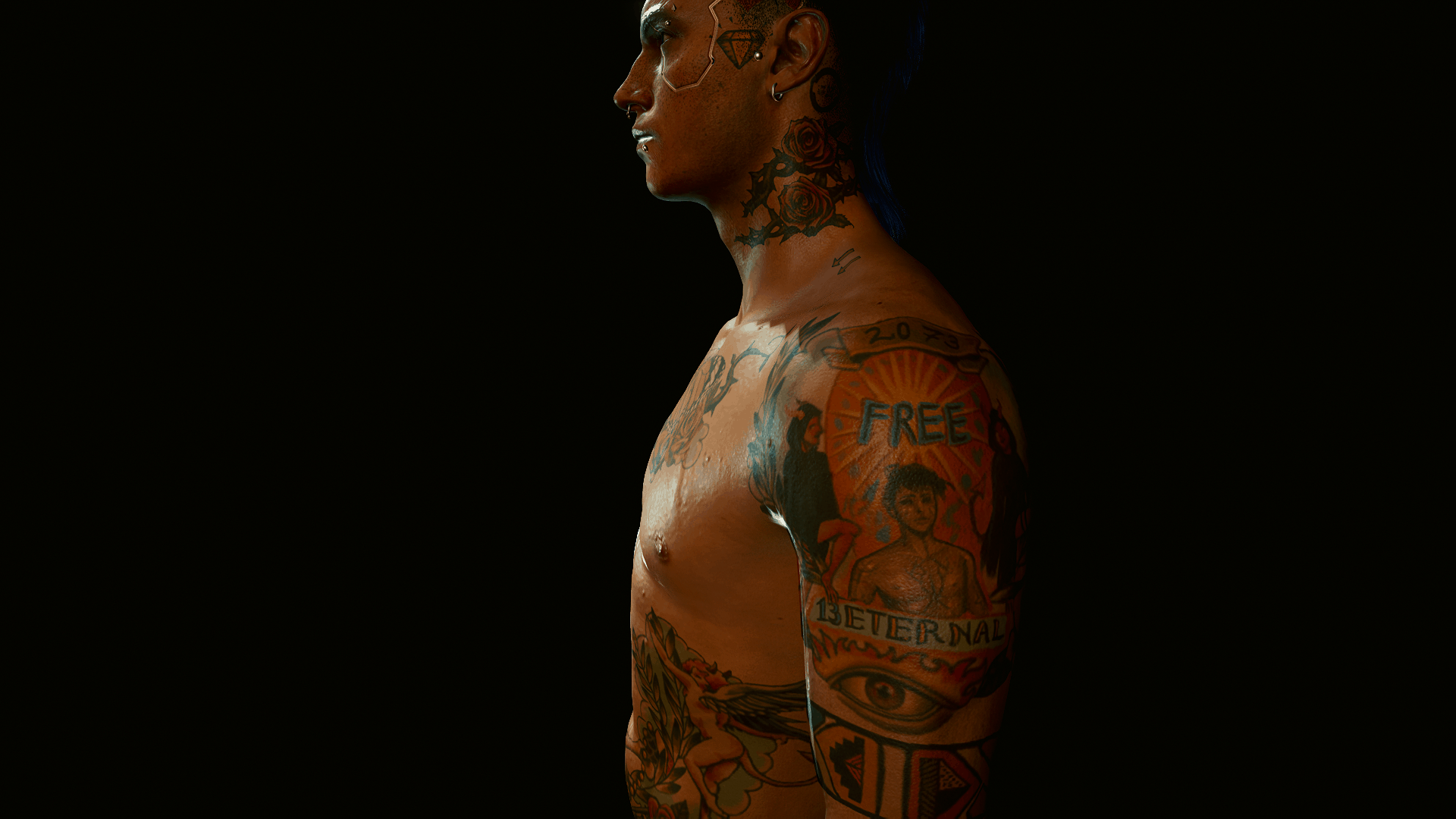 Cyberpunk tattoo mod фото 93