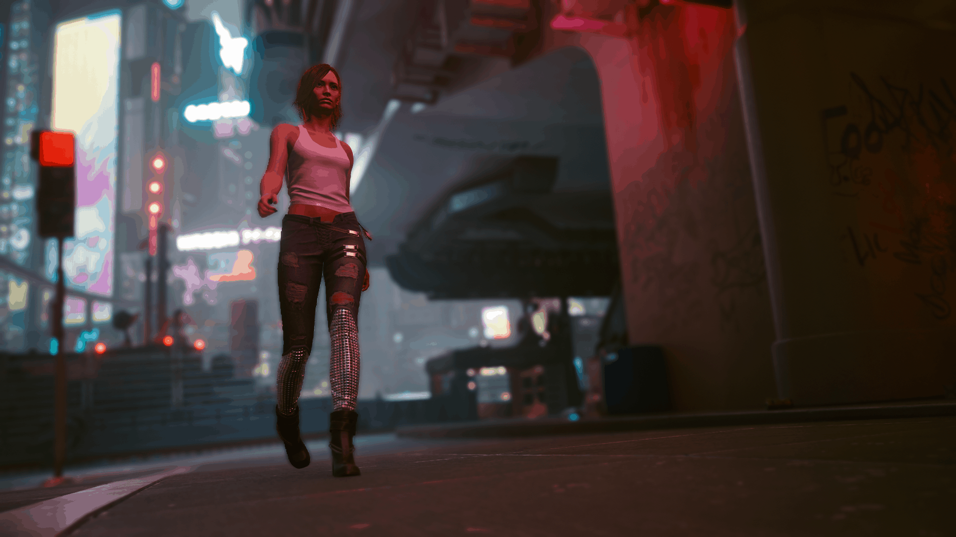 Custom Hairstyle - Kidman - Cyberpunk 2077 Mod