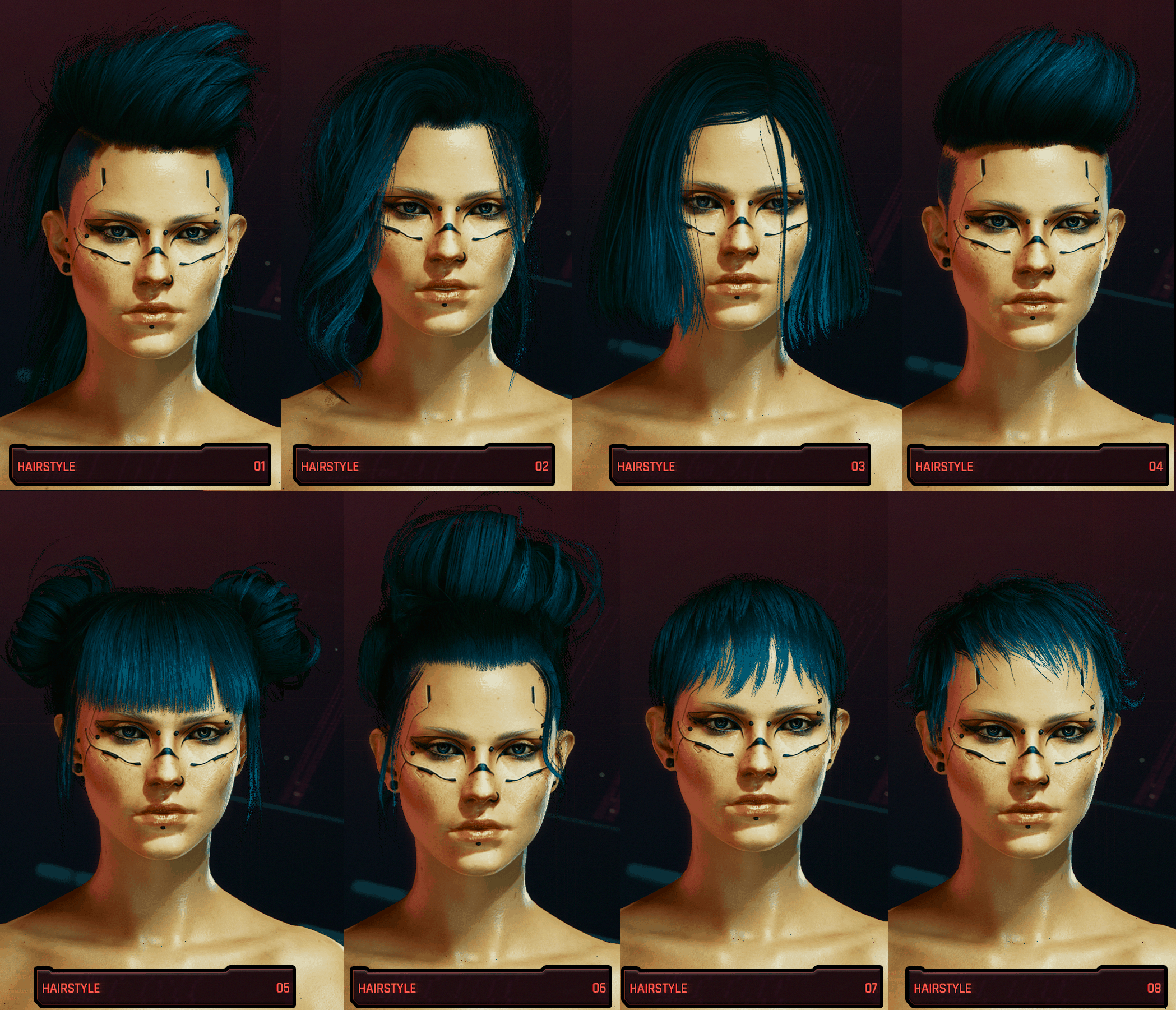 More Female Hairstyles Kenshi