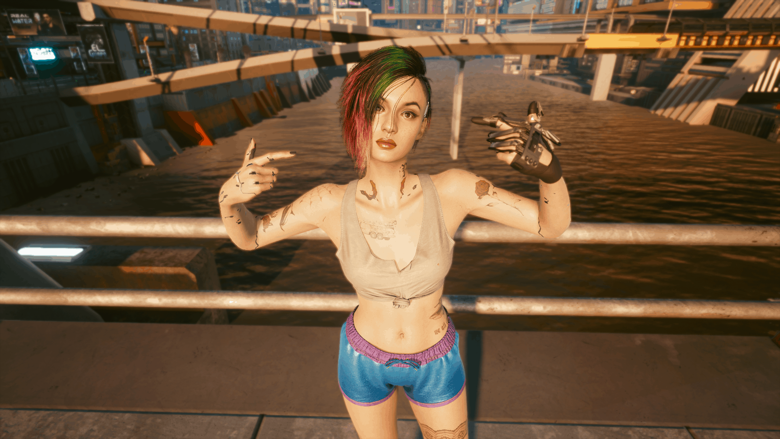 Judy Npc Swap For V2 Cyberpunk 2077 Mod