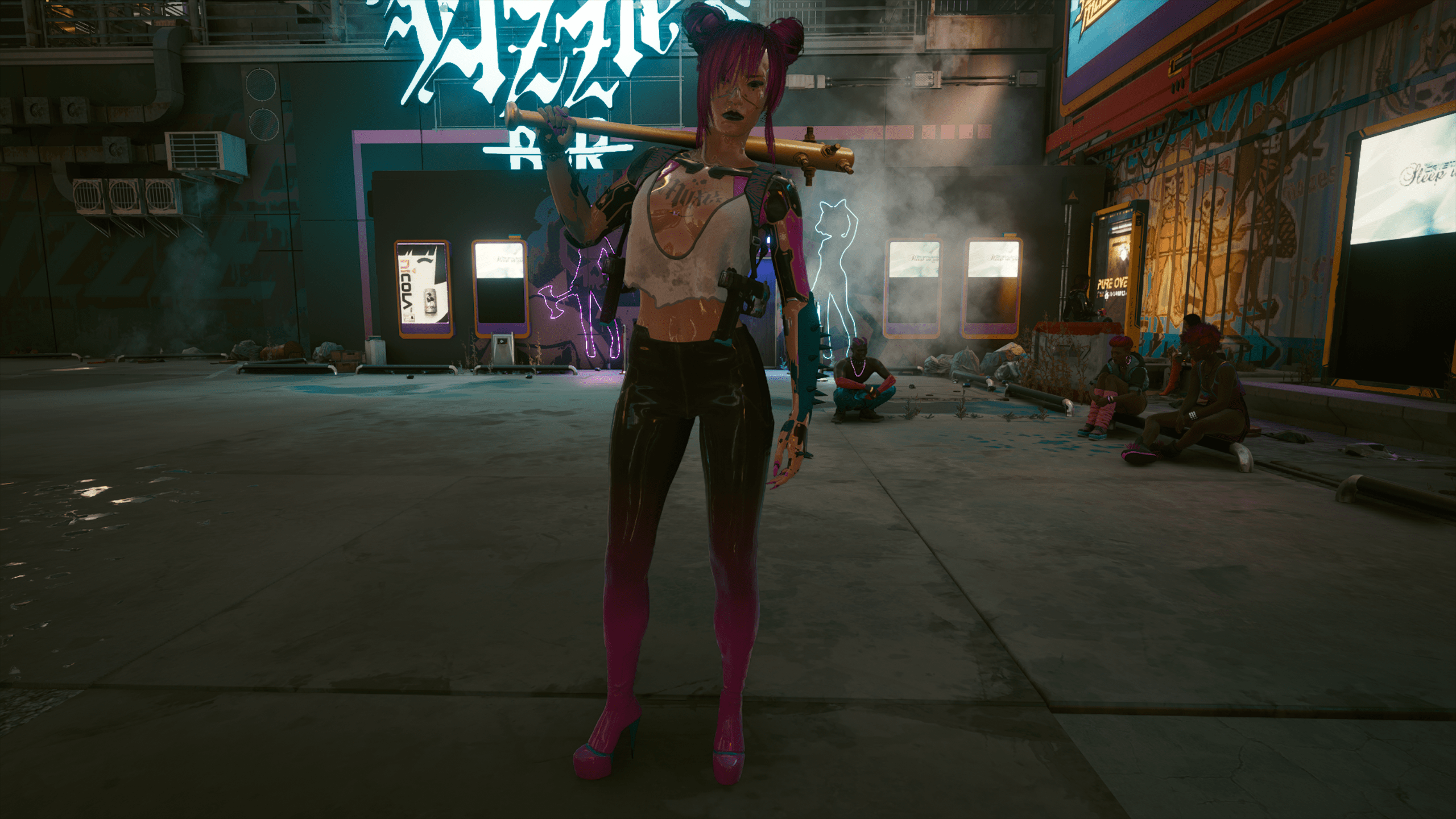 Cyberpunk баг с одеждой фото 99