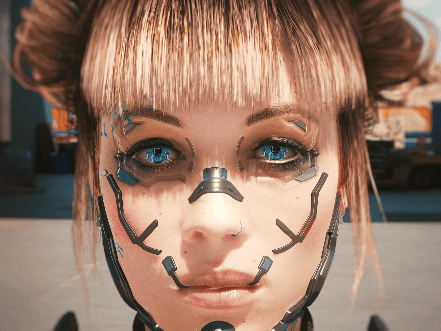 Subtle Cyborg Eyes - Cyberpunk 2077 Mod