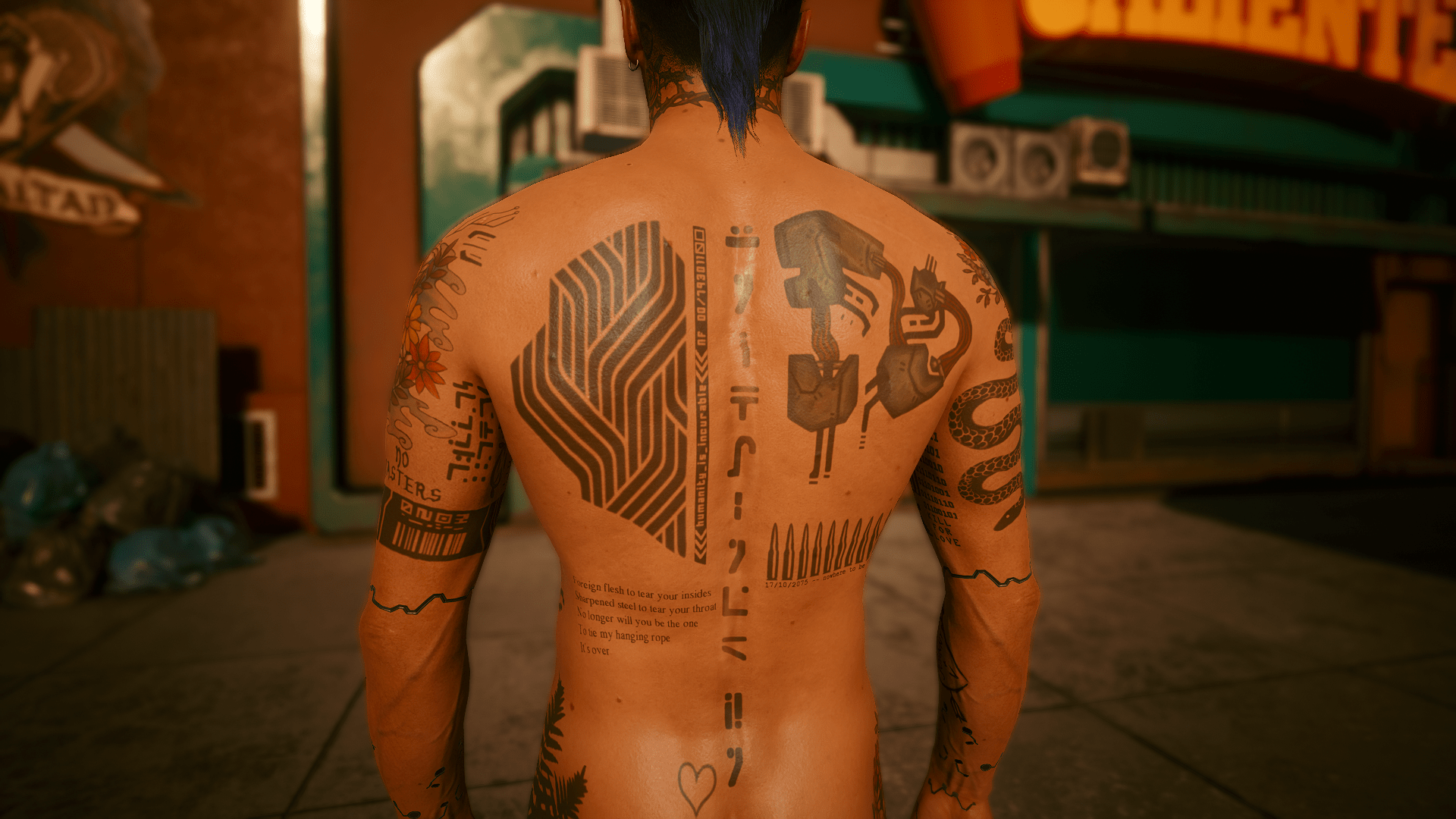 Fallout 4 body tattoo фото 28