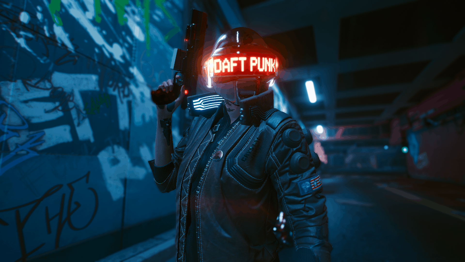 Daft Punk Helmets - Cyberpunk 2077 Mod