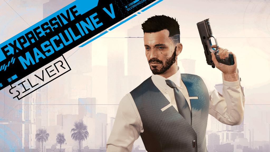 Expressive Masculine V - Cyberpunk 2077 Mod