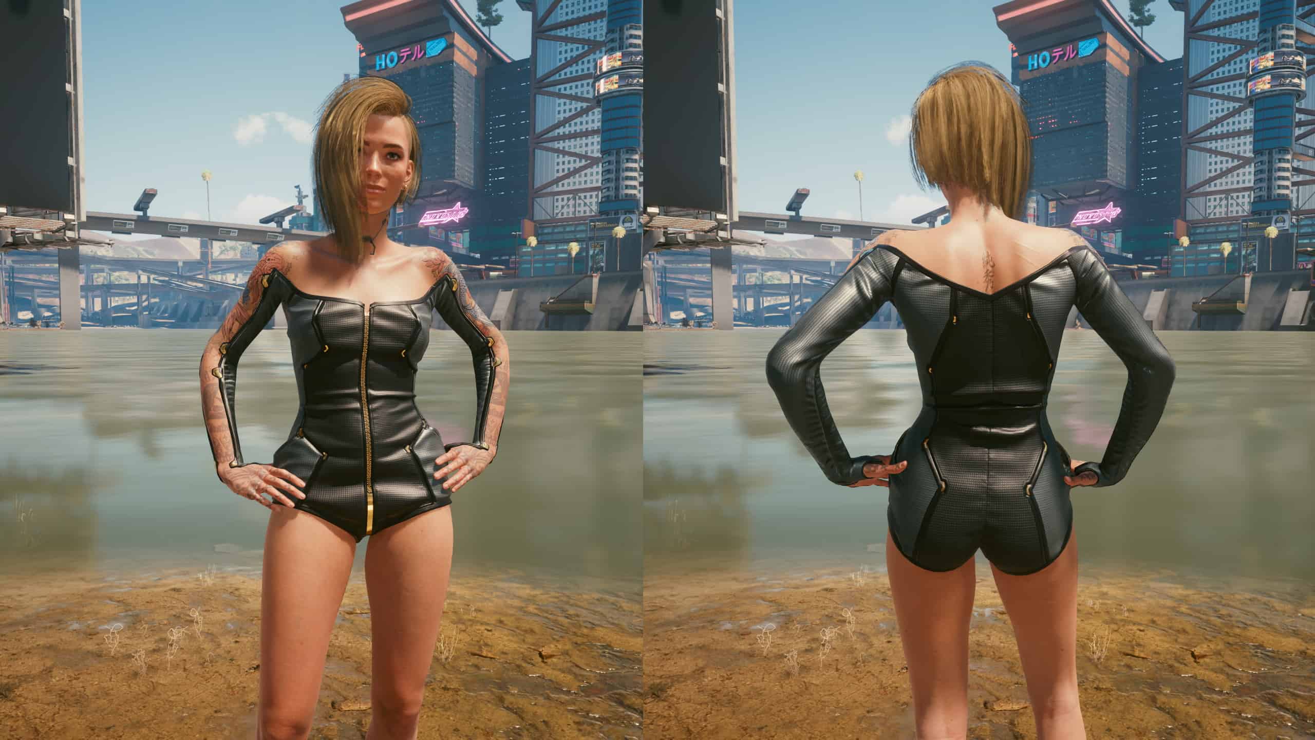 Full Swim Suit Without Clipping All Color And Decal Variants