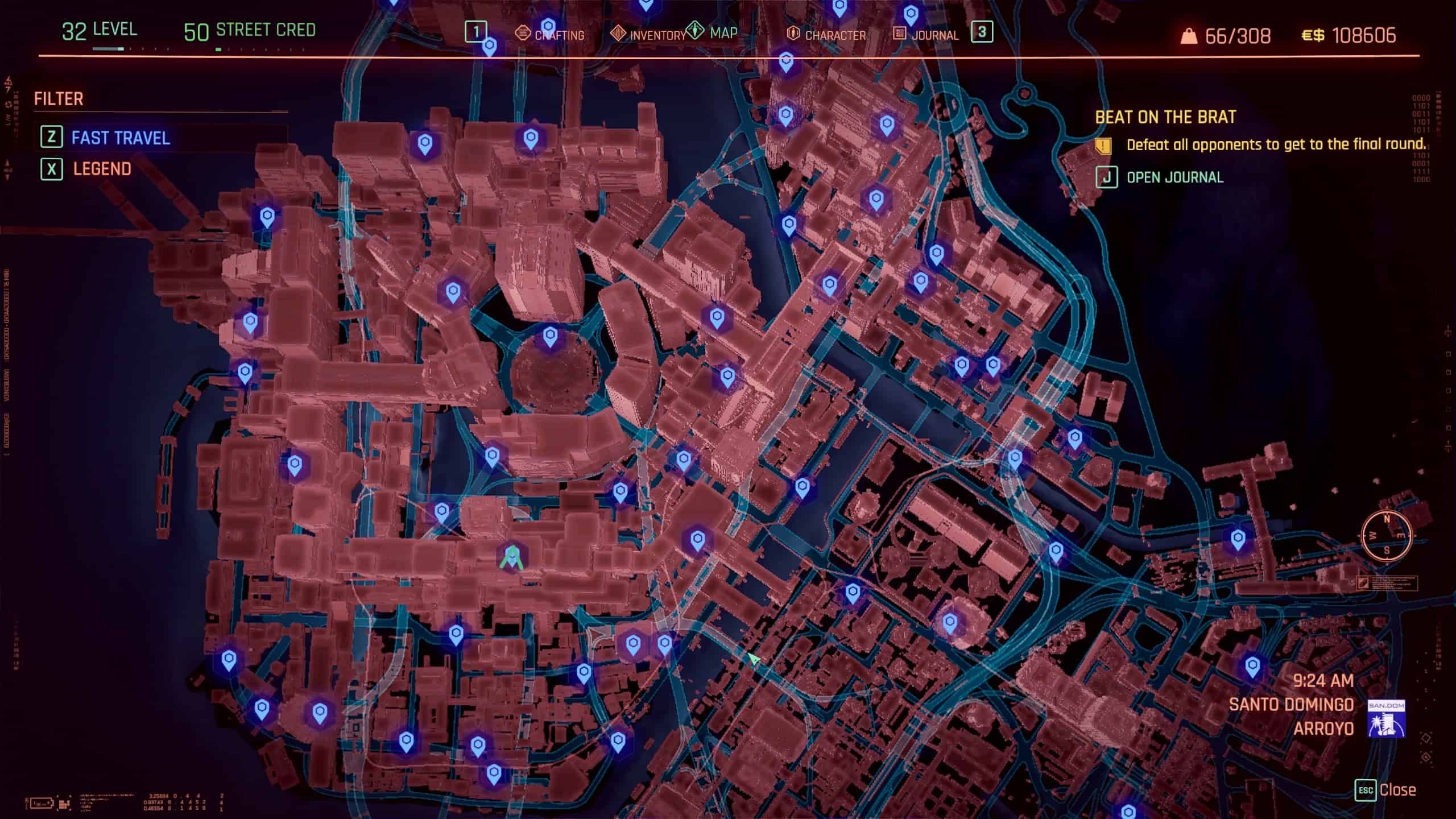 быстрое перемещение в cyberpunk карта фото 2
