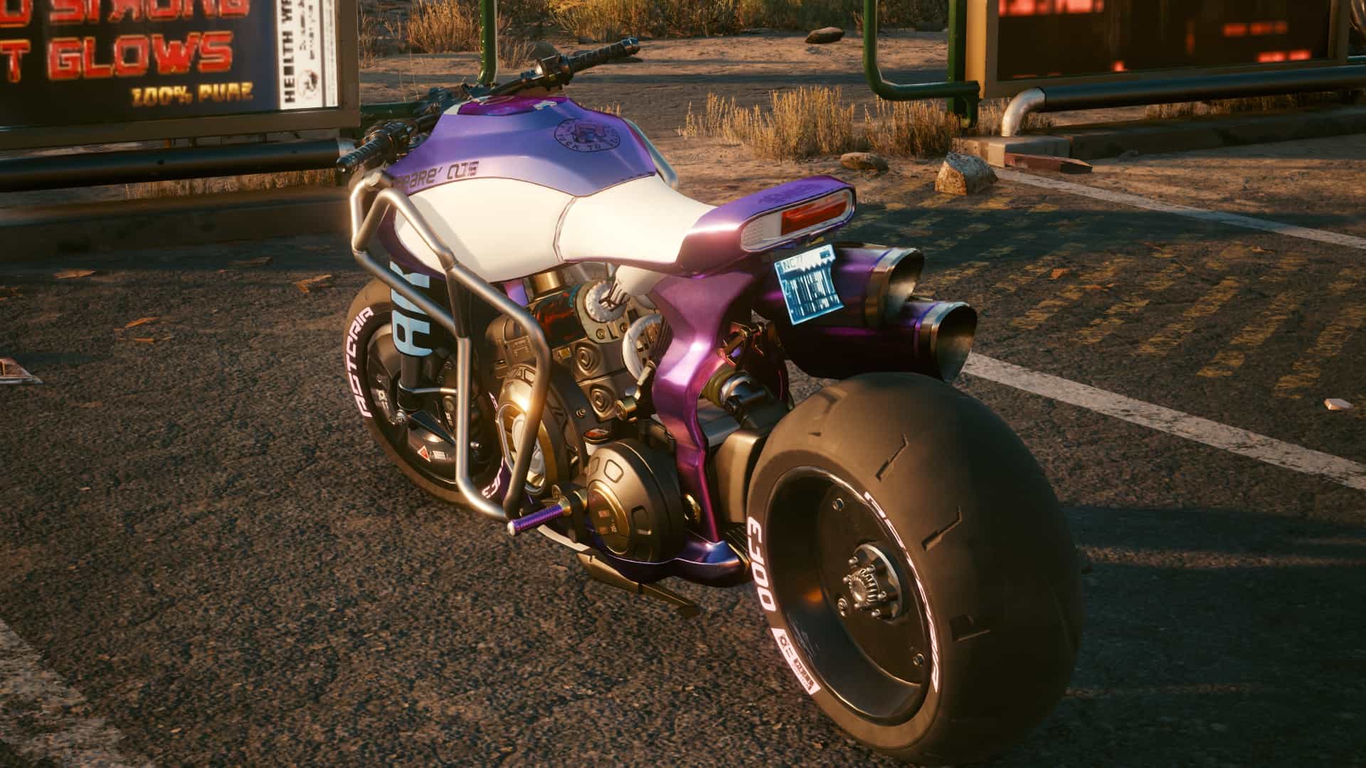мотоцикл джеки cyberpunk фото 16