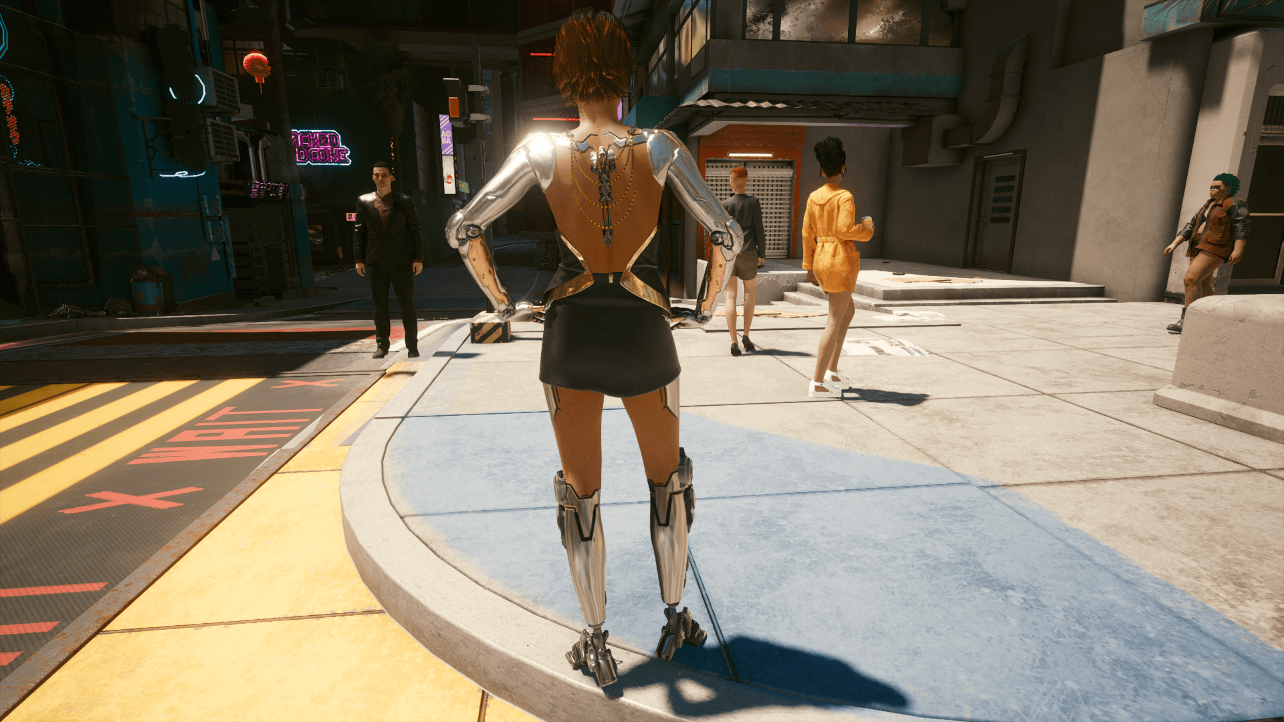 Cyber Exo Body Multicolor Cyberpunk 2077 Mod