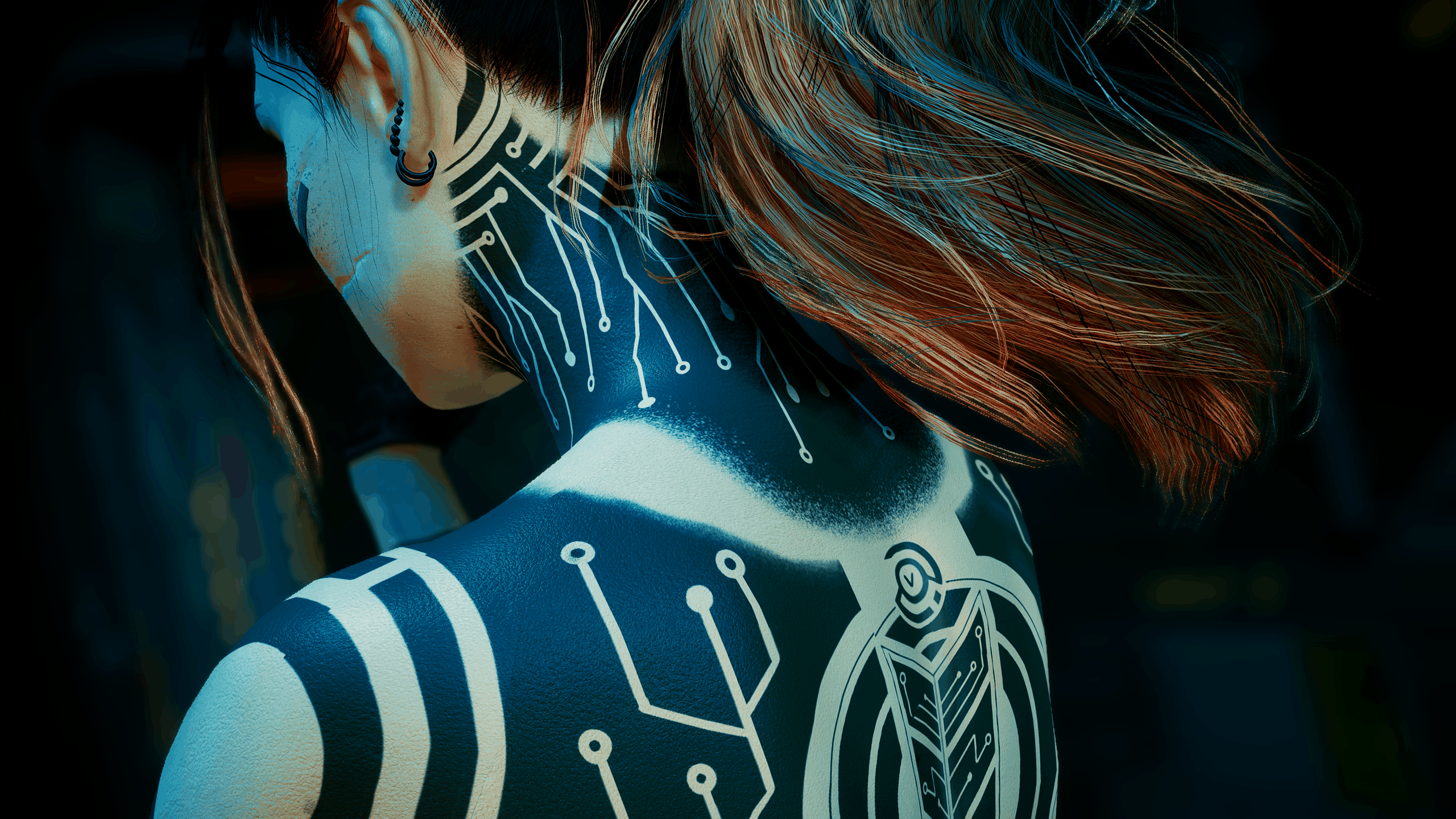 Cyberpunk tattoo mod фото 81