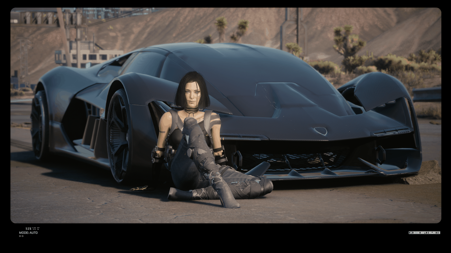 Lamborghini Terzo Millennio (Rayfield Caliburn Swap) - Cyberpunk 2077 Mod