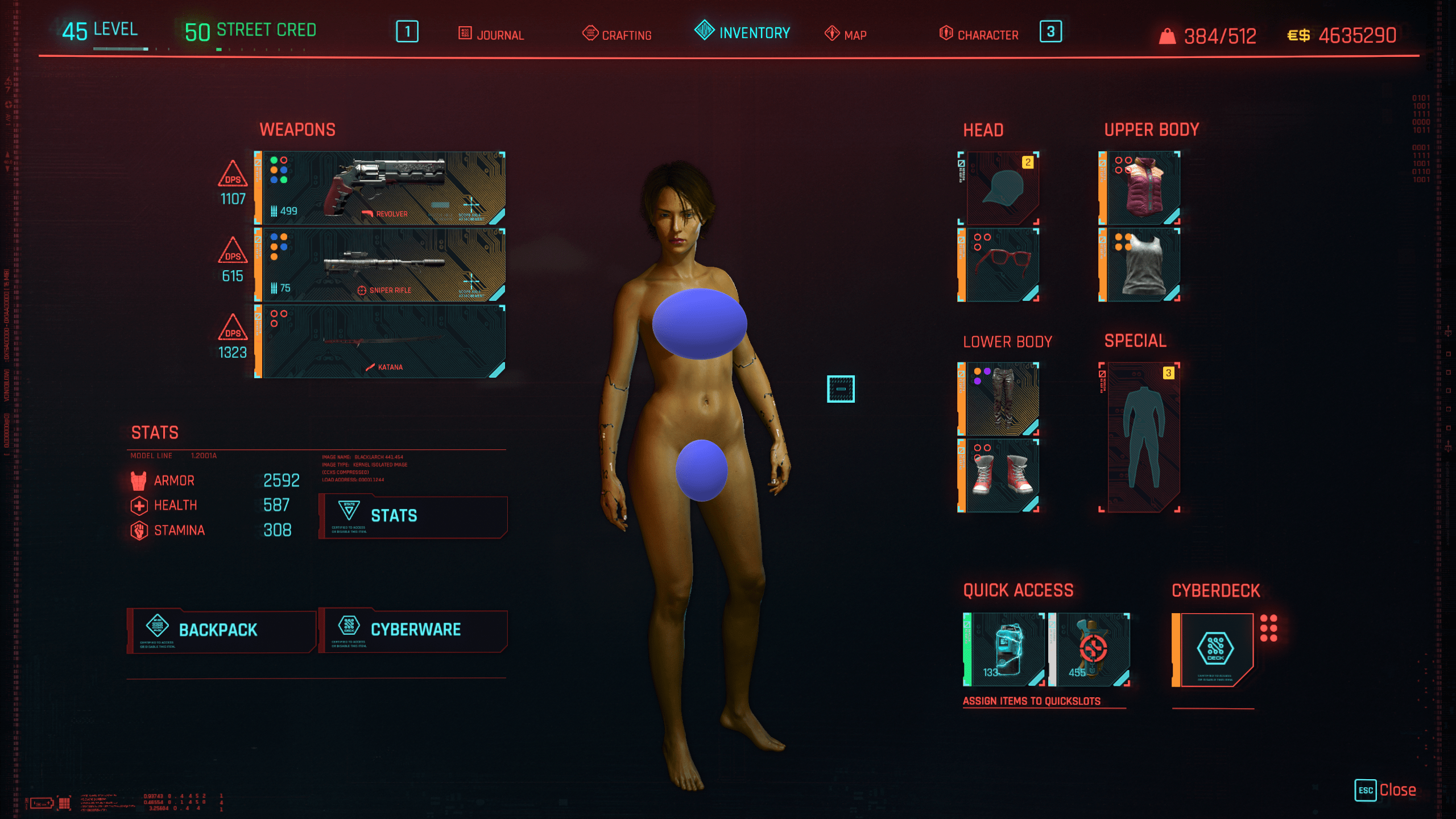 Cyberpunk character creation menu фото 28