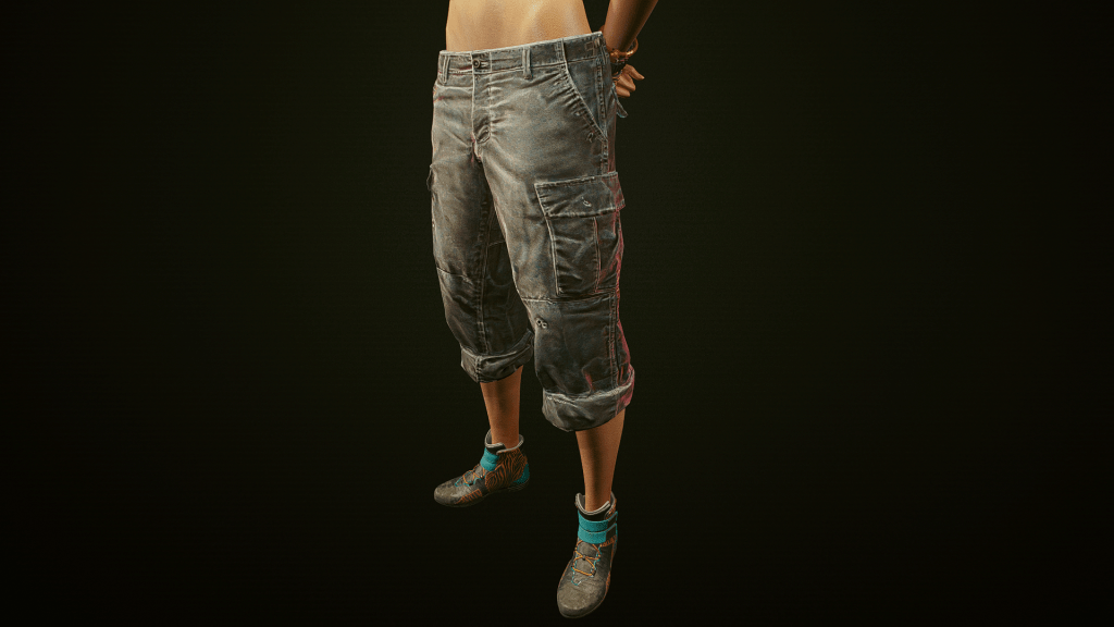 cyberpunk cargo pants