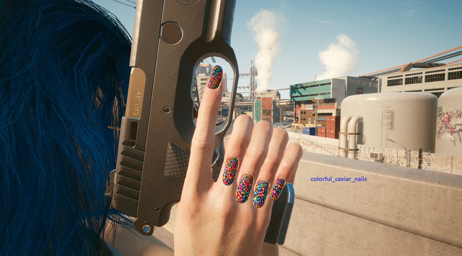 1. Neon Nail Colors in Cyberpunk 2077 - wide 6