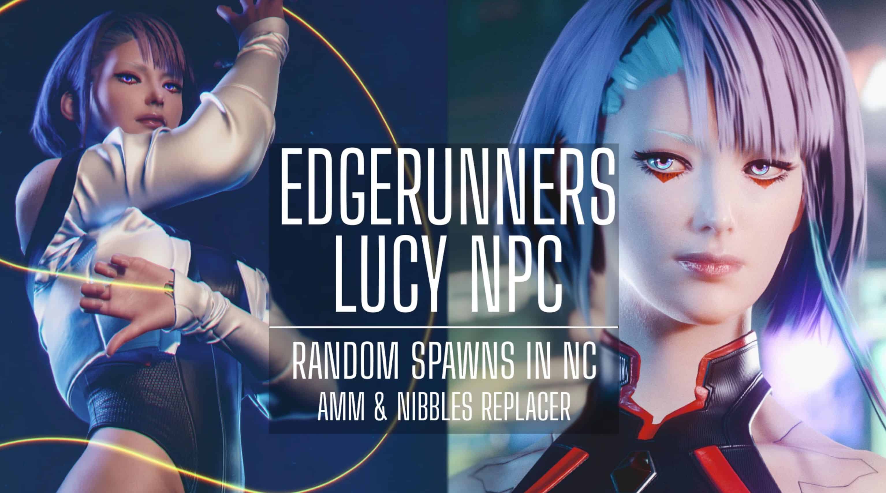 Cyberpunk 2077 mod lets you roleplay as Lucy from Edgerunners