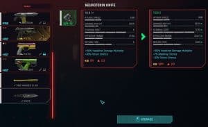 Upgrade Weapons Unlocked - Cyberpunk 2077 Mod