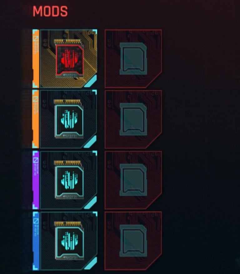 Blackwall Quickhacks enabled and Iconic version via PL story